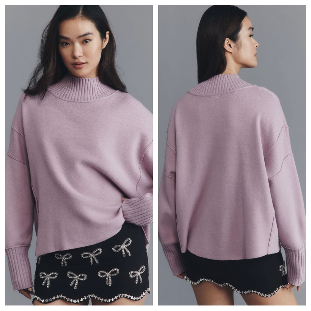 Anthropologie Logan Turtleneck Sweater by Maeve. NWT